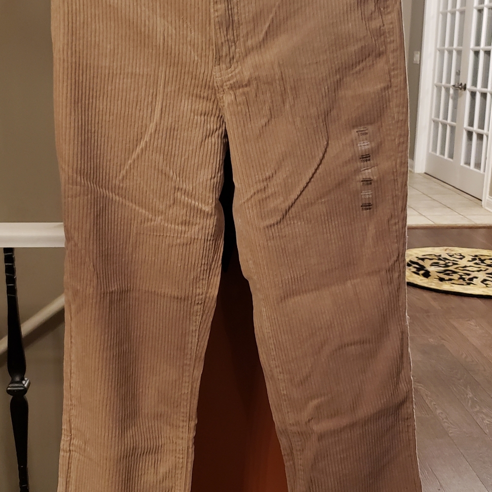 SO Tan Ankle Cropped Pants Classic Style
